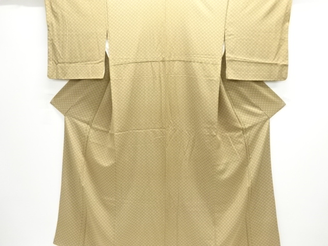 JAPANESE KIMONO / KOMON / ABSTRACT SHIPPO PATTERN